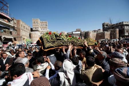 هجوم صاروخي للحوثيين بعد ضربة جوية يعتقد أن التحالف نفذها في اليمن