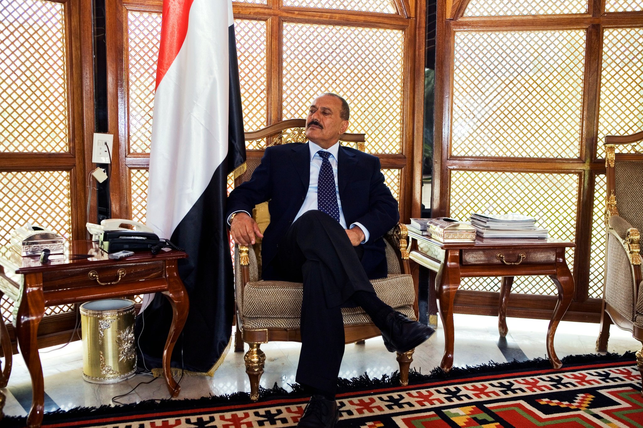 Ali Abdullah Saleh, Strongman Who Helped Unite Yemen, and Divide It, Dies at 75